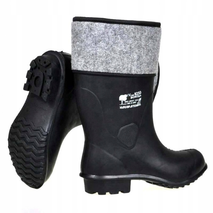 Buty gumo-filcowe Kalosze Wodoszczelne Boryna, rozmiar 40