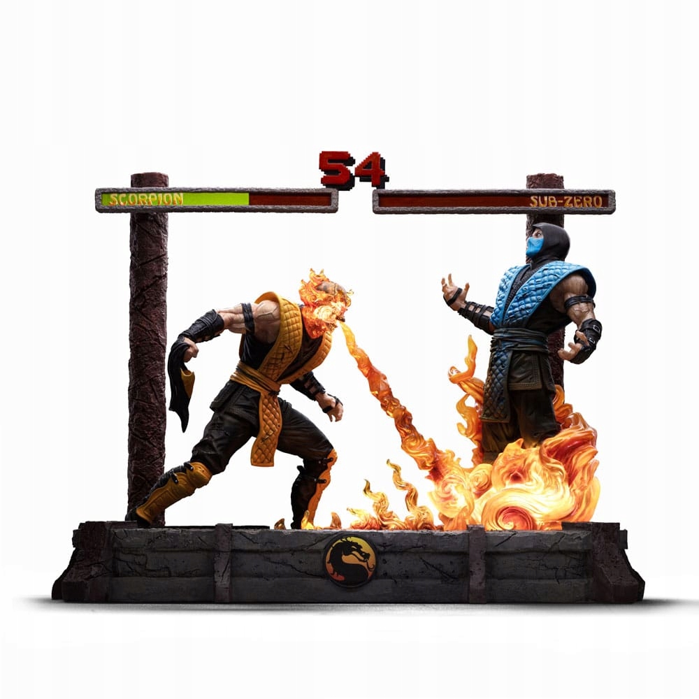 Figurka Mortal Kombat Deluxe v uměleckém měřítku 1:10 Scorpion: Fatality,