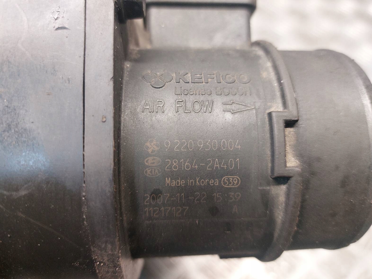 Gehäuse filter luft KIA PROCEED und 1.6 CRDI 28100-2H200 28164-2A401
