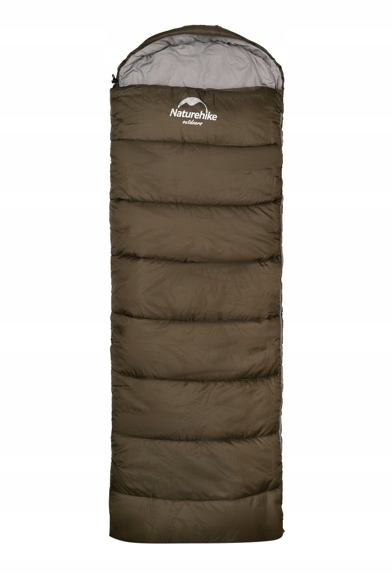 Naturehike Turistický spací pytel U350S NH20MSD07 zelený pravý