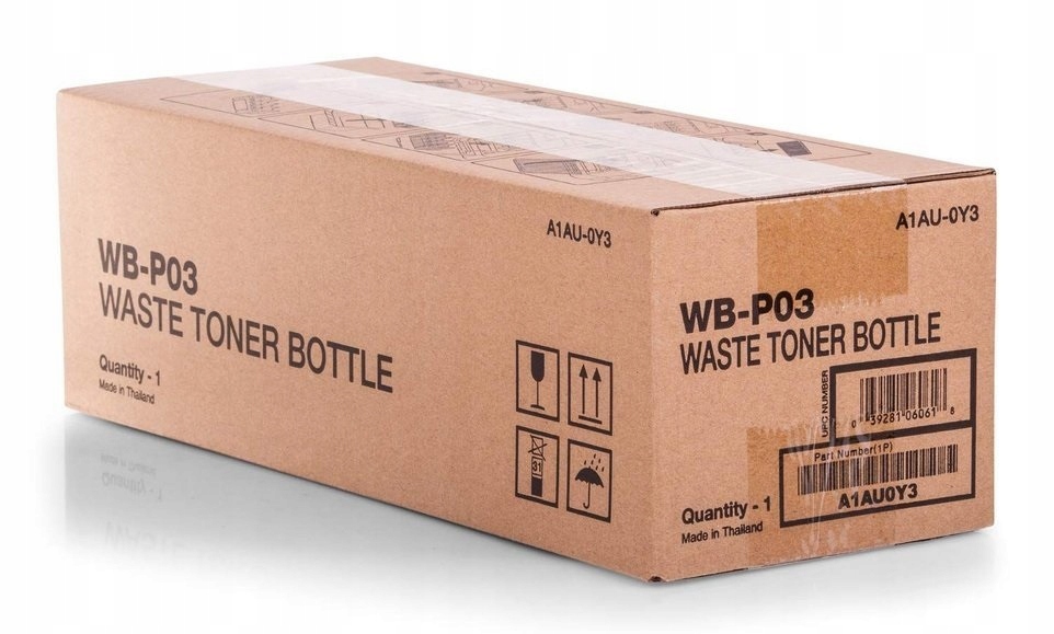 Pojemnik zuży toner Konica Minolta WB-P03 A1AU-0Y3 C25 C35 C3110 4750 EAN (GTIN) 4943105006392