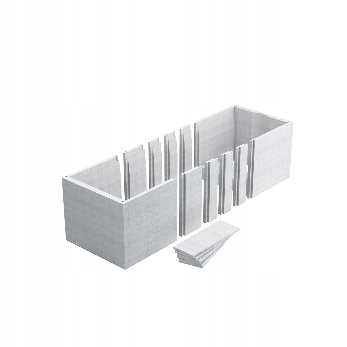 Nośnik uniwersalny Stabilsound Plus 120-170x70x55 cm do wanien prostokąt
