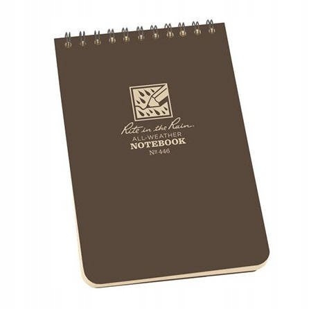 Rite in the Rain Notes wodoodporny 4 x 6 446 Flat Dark Earth