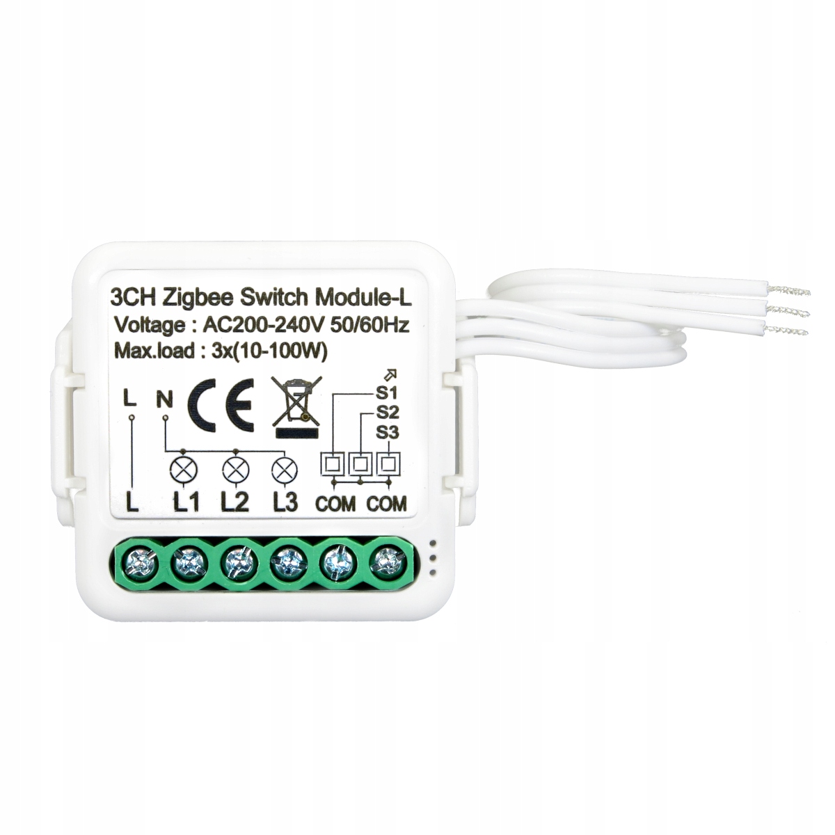 PRZEKAŹNIK BISTABILNY DOPUSZKOWY BEZ N - 3 OBWODY Zasilanie sieciowe