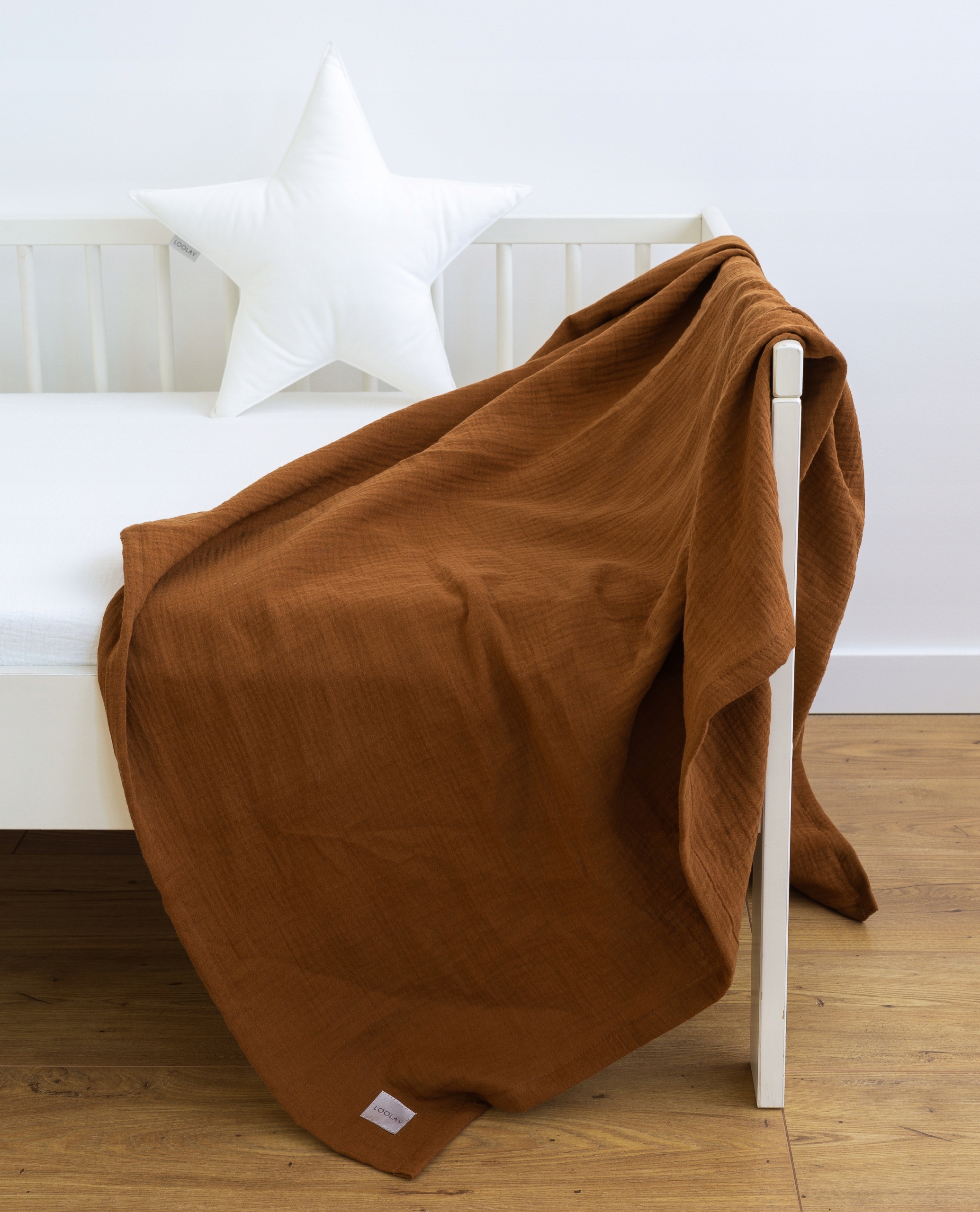 Mušelínová Deka Obalovací 150 x 200 cm Mušelín 100% bavlna jemná deka