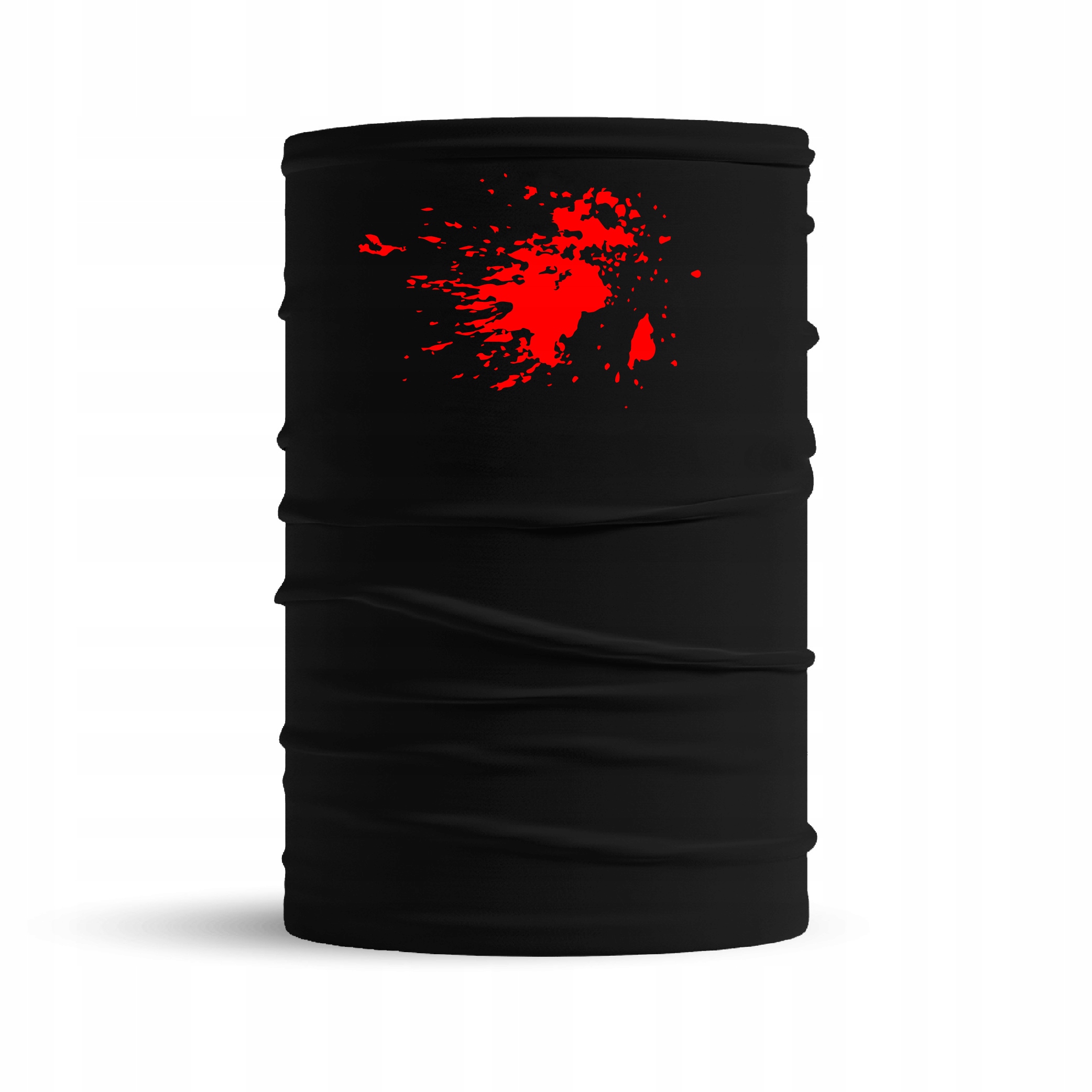 KOMIN MASKA CHUSTA APASZKA ŚLADY KRWI HALLOWEEN Marka inna