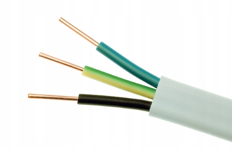 Elektrický kábel YDYp 3x1,5 mm2 450/750 V 100 m inštalačný plochý