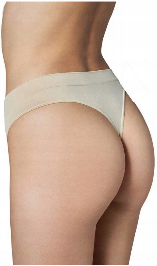 GATTA BEZSZWOWE LILI DAMSKIE STRINGI NATURAL L Właściwości brak