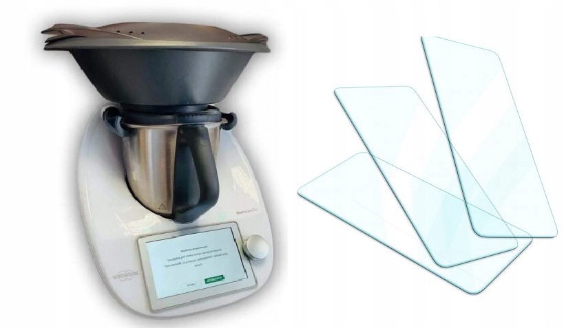 Szkło hartowane PREMIUM na ekran ochronne Thermomix TM6 termomix PRO+GRATIS Marka 3mk