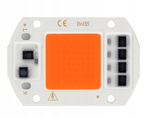

Led Cob Full spectrum 30W 220V/230V Pasta+Przewody