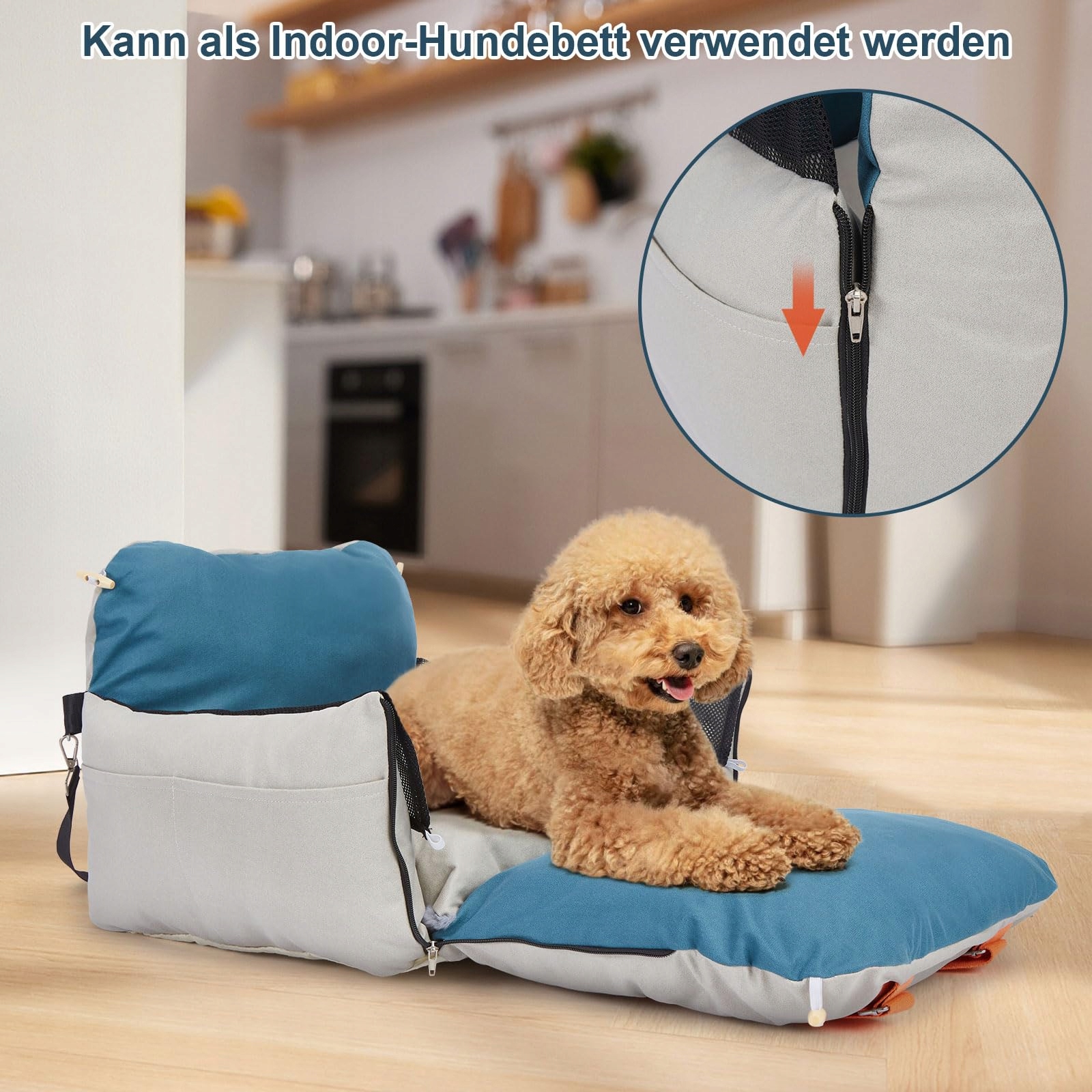 Ownpets Voděodolná autosedačka pro malé a střední psy