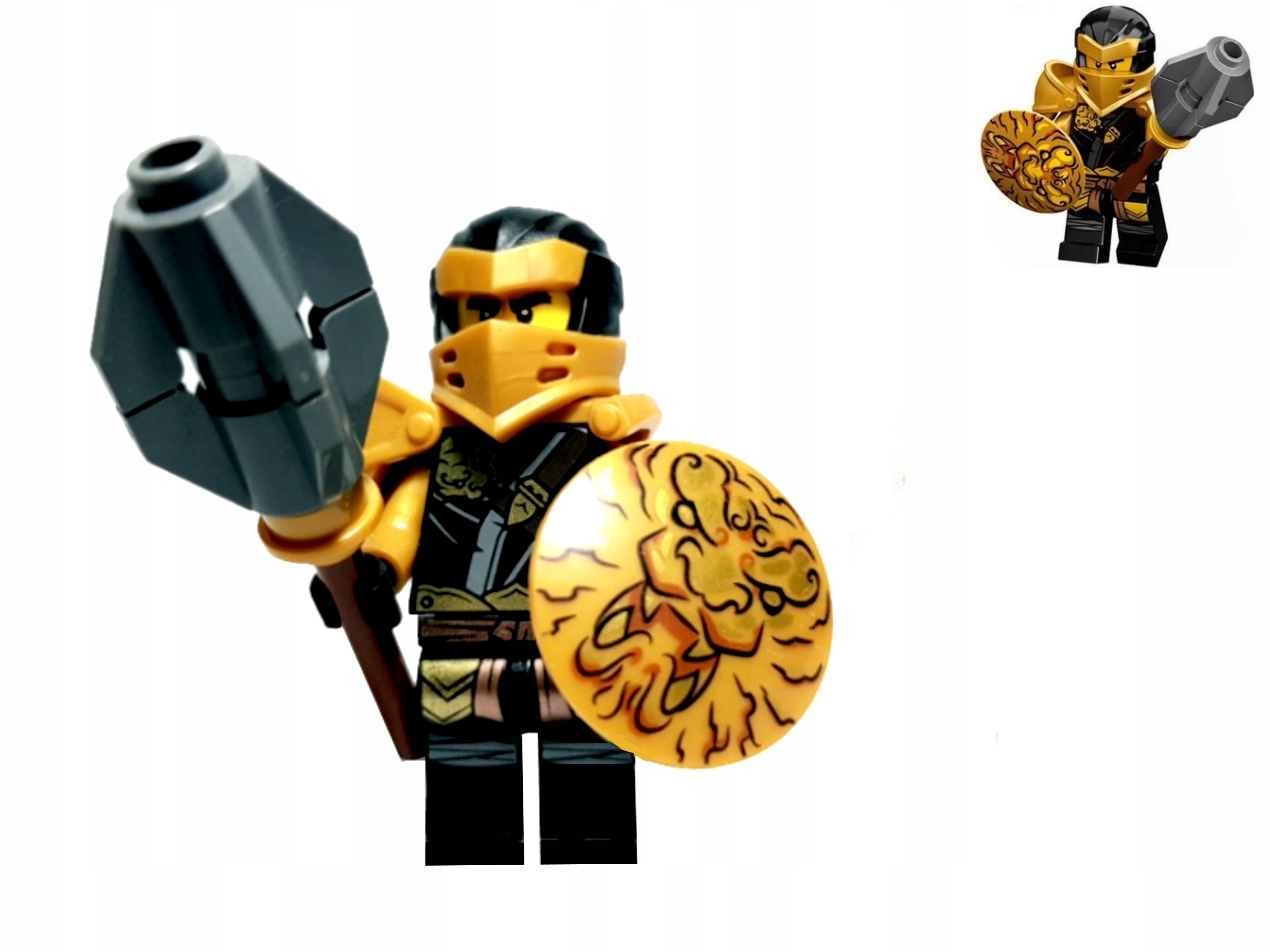 

Lego Ninjago - Cole Hero + wyposarzenie ! 71722