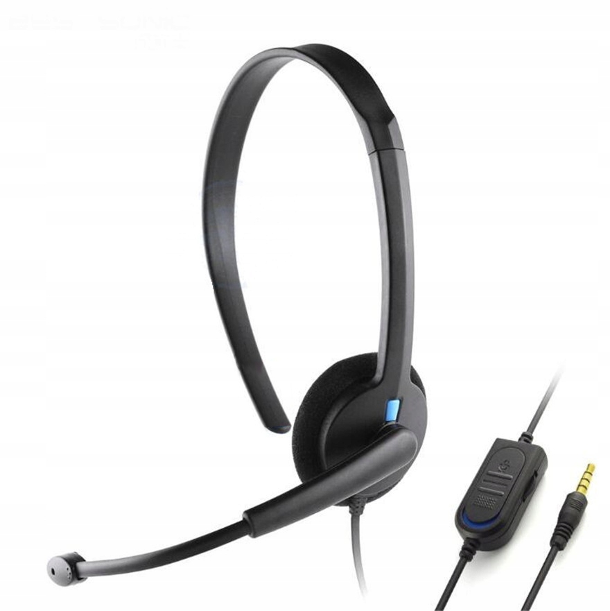 

Słuchawki Z Mikrofonem 3,5mm do Telefonu PS4 Xbox