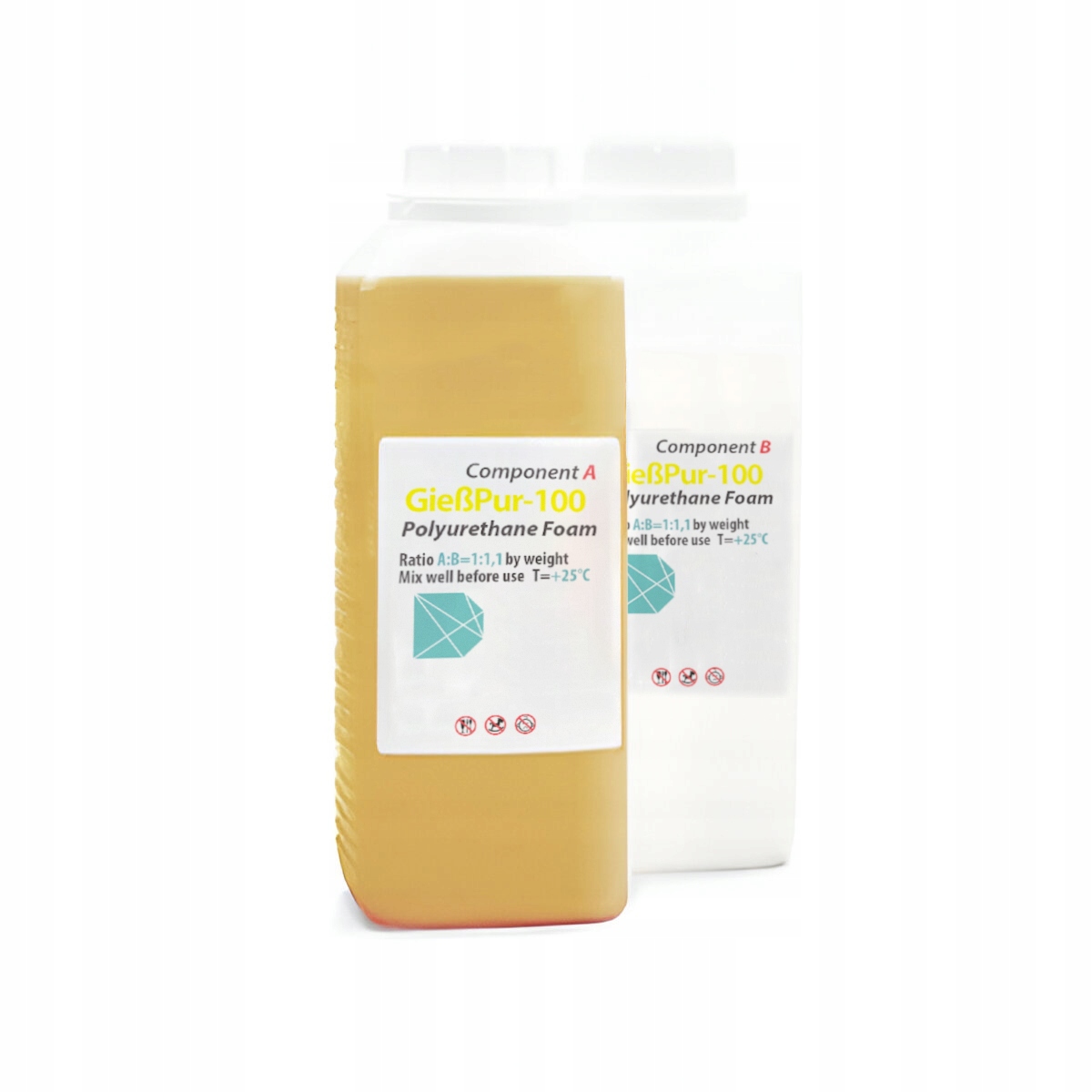 Polyuretanová Pěna Pur 100 Tvrdá Zalévací 2,1 kg