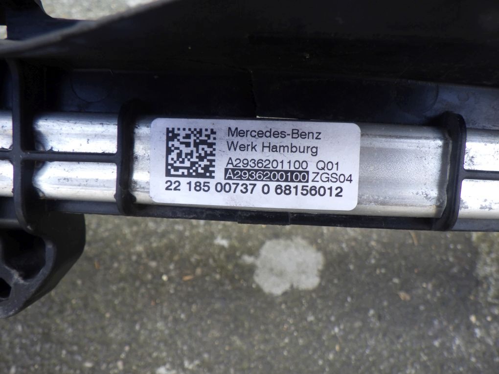 MERCEDES EQC 293 N293 support panel for radiators pillar