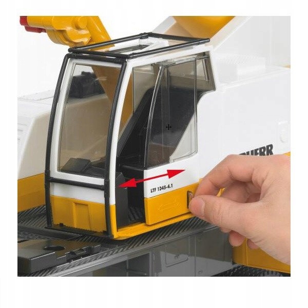 Bruder 02818 Mack dźwig Liebherr 1,3m Materiał plastik