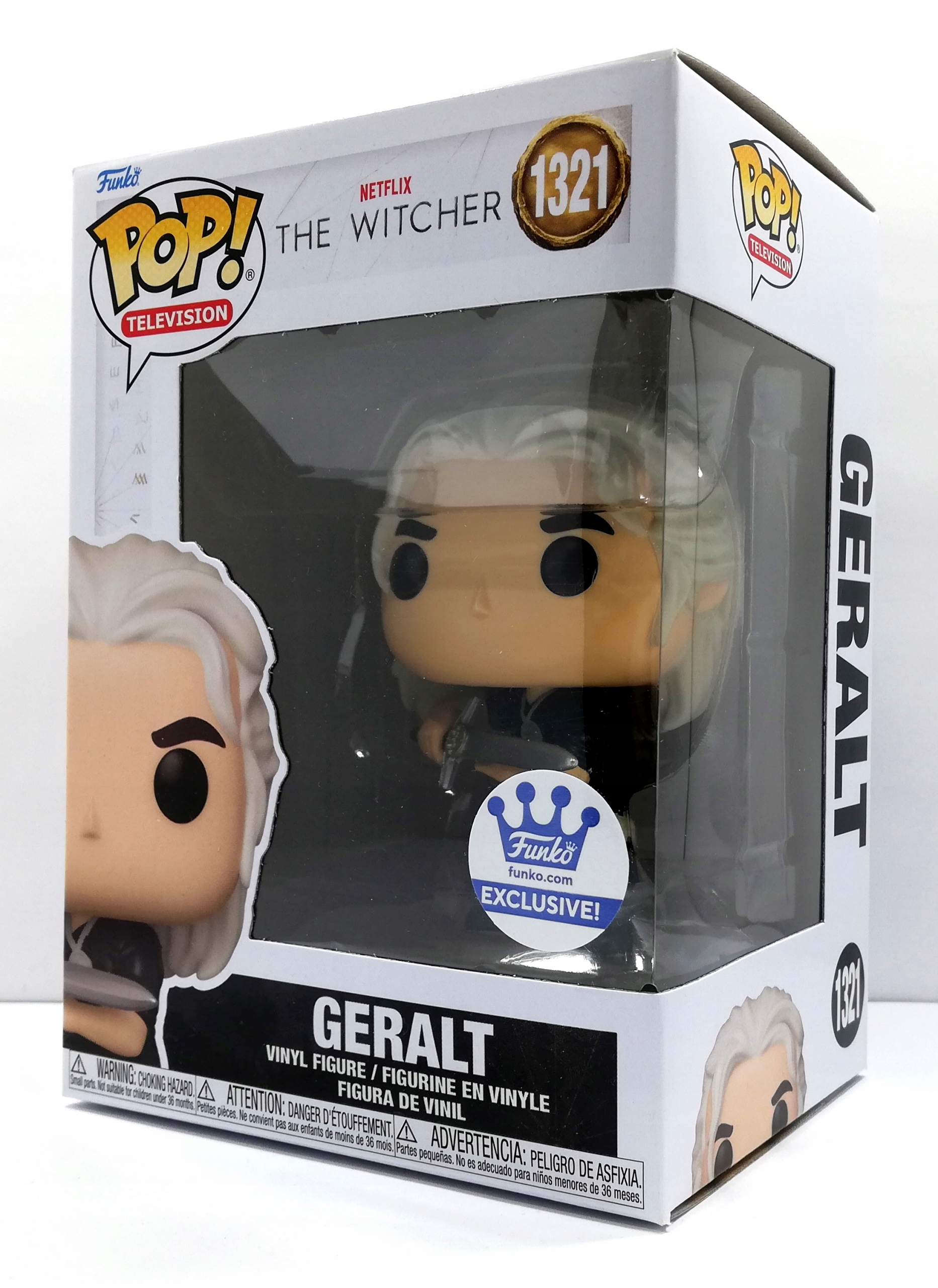 Funko Pop! Geralt (exkluzivní) (the Witcher) 1321