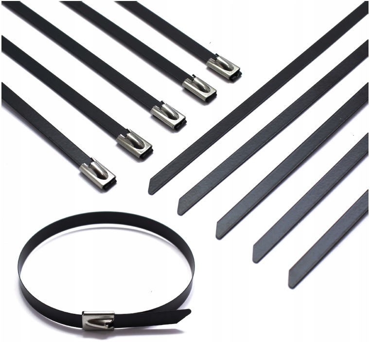 Opaski stalowe Aisi 316 powlekane 360x4,6mm 10szt.