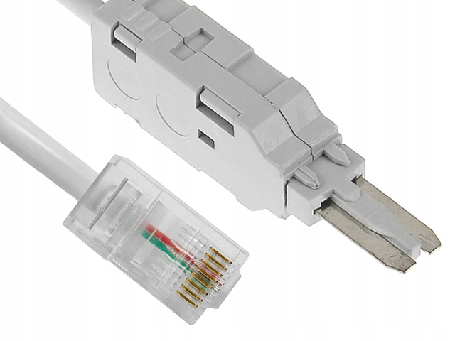 Kabel pomiarowy LSA/KRONE 2P-RJ45/8P8C 1.3m Marka Stratos