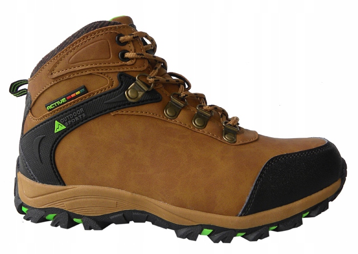 

D298 Trapery trekkingowe eco skóra Badoxx roz 41