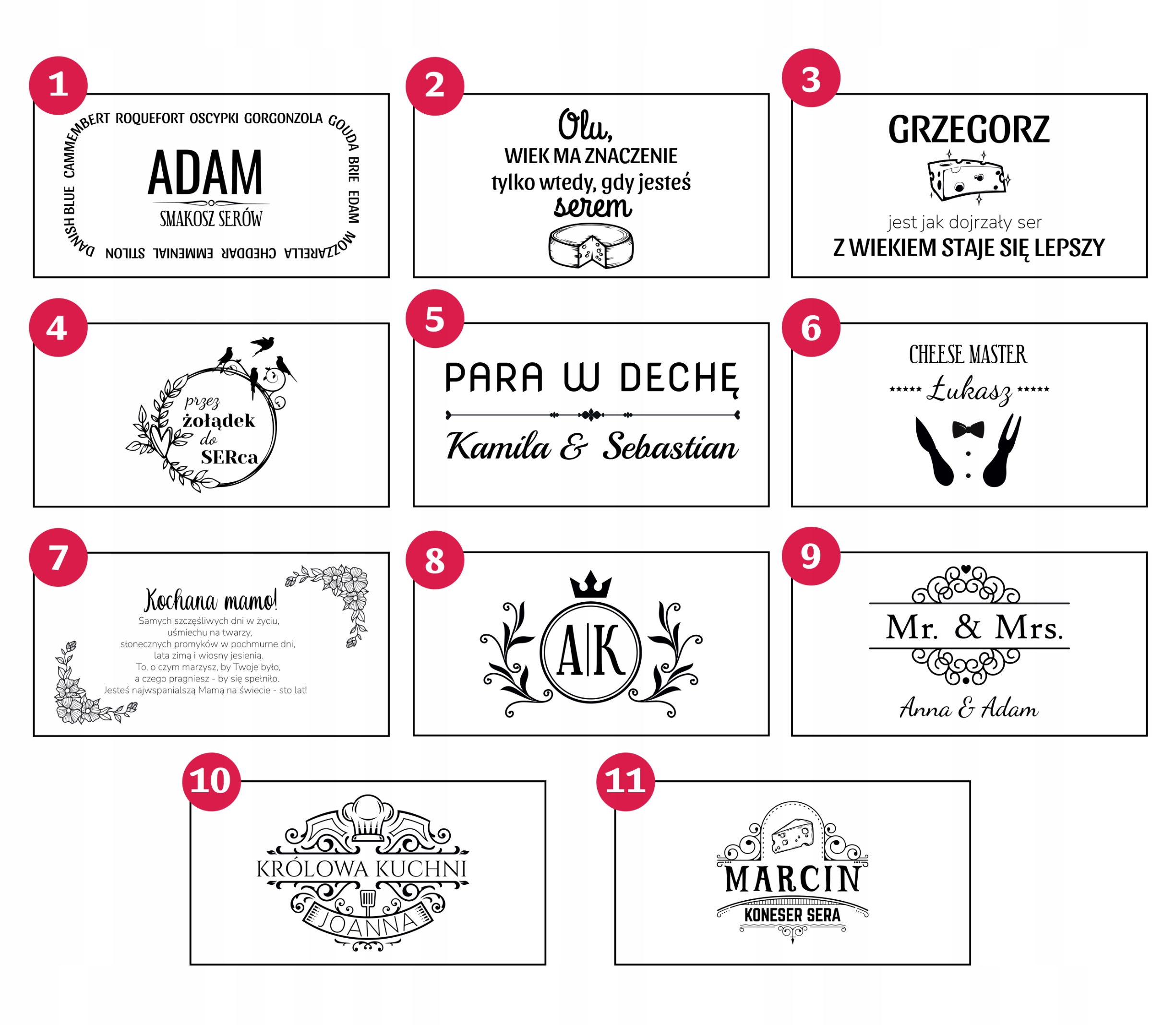 DESKA DO SERWOWANIA SERÓW WĘDLIN NÓŻ GRAWER GRATIS Kształt inny