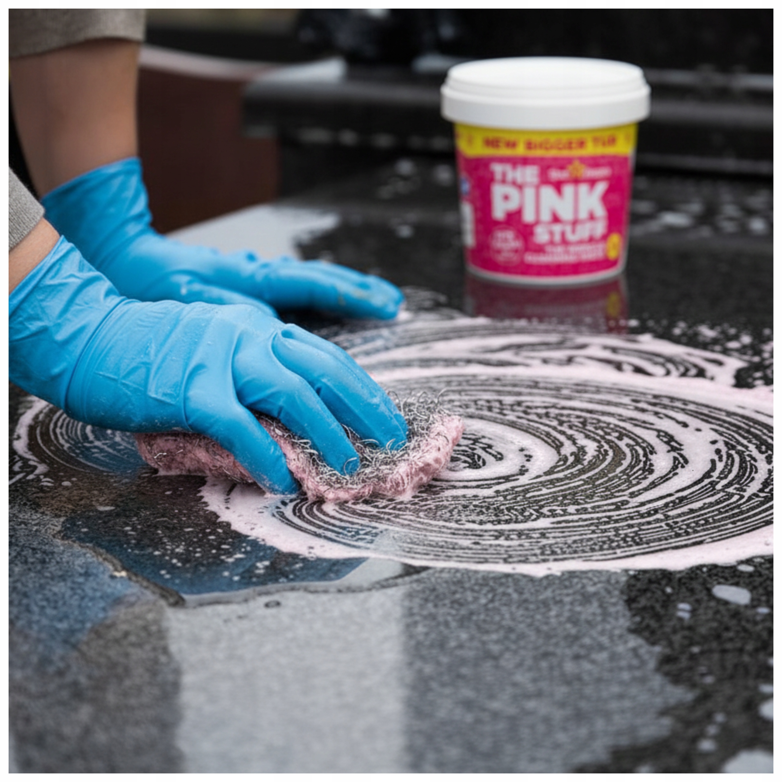 Zestaw do Mycia Czyszczczenia Nagrobków Pomników Granitu Marmuru Kamienia