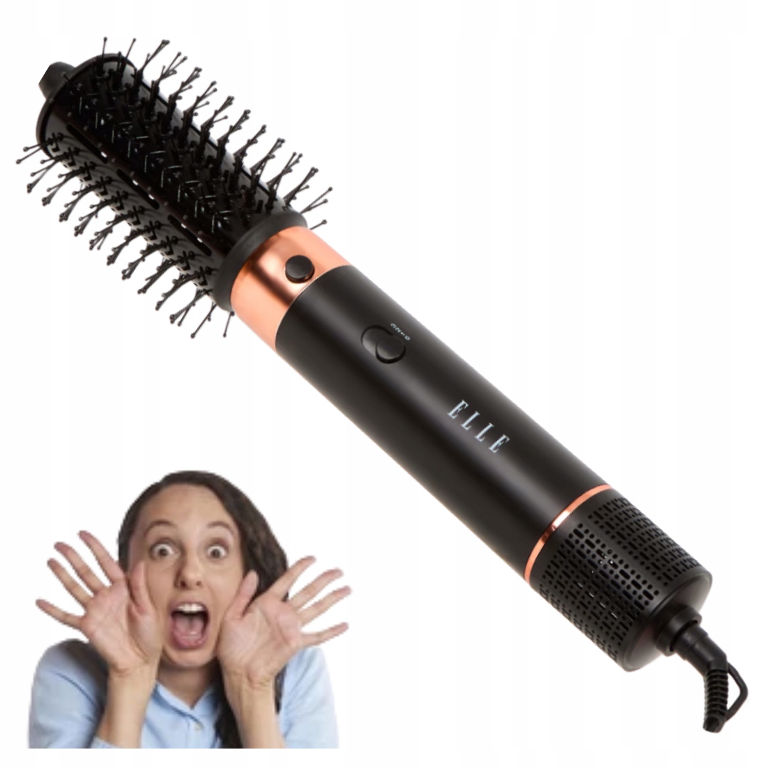 Szczotka Do Stylizacji Włosów Na Gorąco Z Dmuchawą Suszarka Magic Hot Air