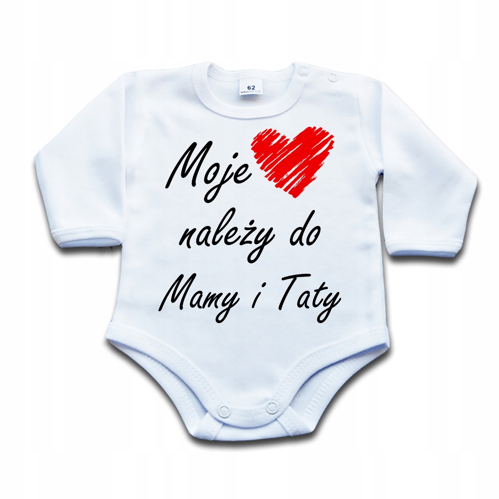 

Body Moje serce należy do mamy i taty 74 dł