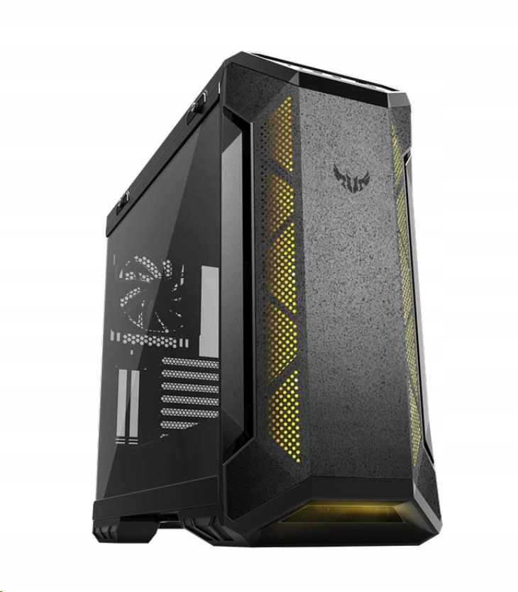 Asus skriňa Tuf Gaming GT501 Black Aura, Eatx, Mid-Tower, čierna…