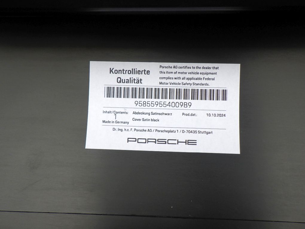 PORSCHE CAYENNE II 7P5 958 new original moulding threshold threshold right