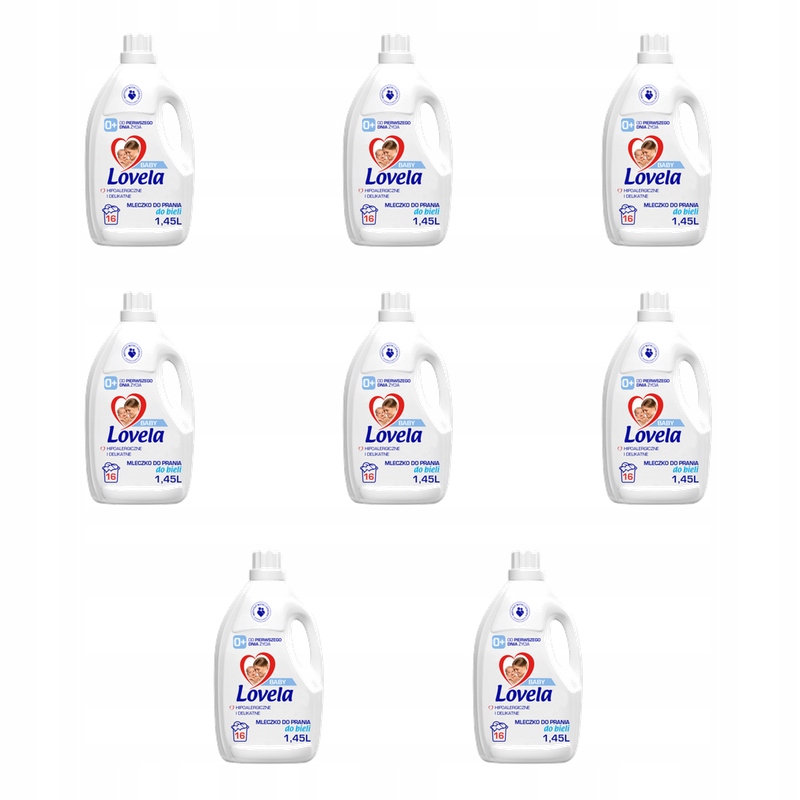 Lovela Baby Tekutý prací prostředek White 1,45 l X8