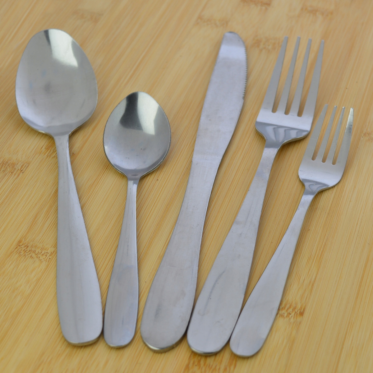 NÓŻE STOŁOWE STALOWE GASTRONOMICZNE OBIADOWE 6SZT Linia GASTRONOMICZNE