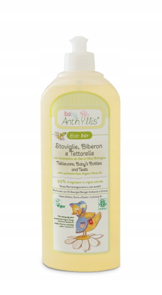 PŁYN DO MYCIA BUTELEK I SMOCZKÓW, BABY ANTHYLLIS
