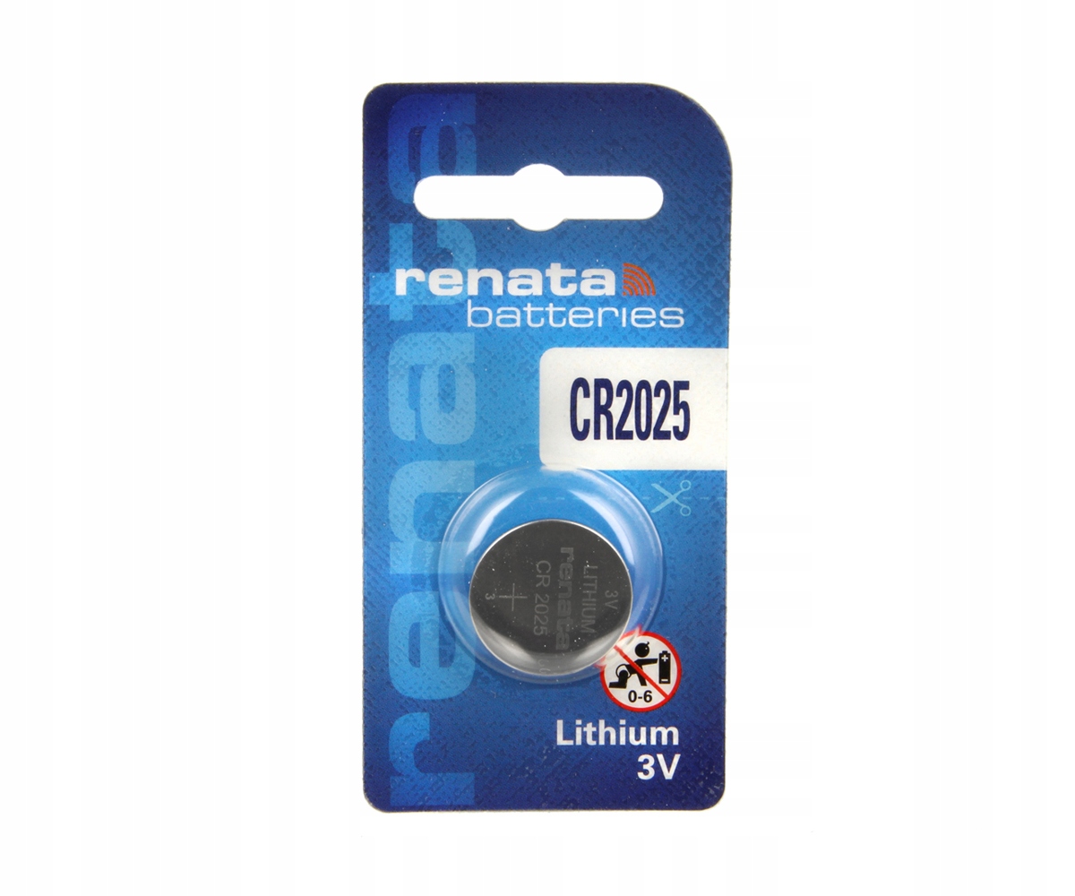 

Bateria litowa Renata CR2025 Mfr B1 3,0V LiMnO2