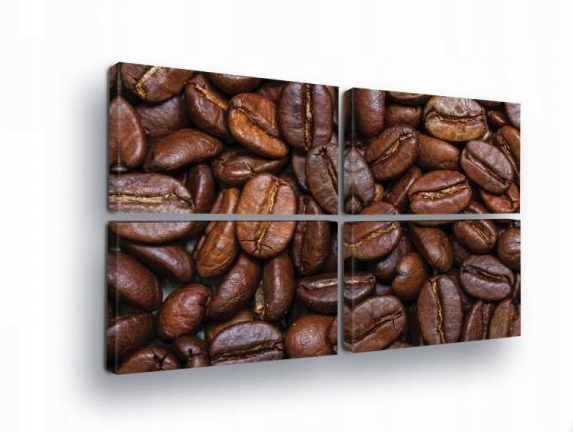 Obraz 120x80 Kávové zrná káva aróma energia hnedý teplý dekor kuchyňa