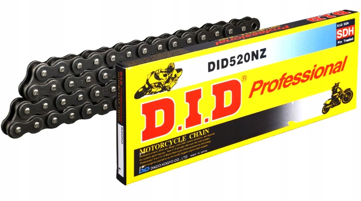 Hnací řetěz DID 520NZ/106 Yamaha Yz 125 81 83