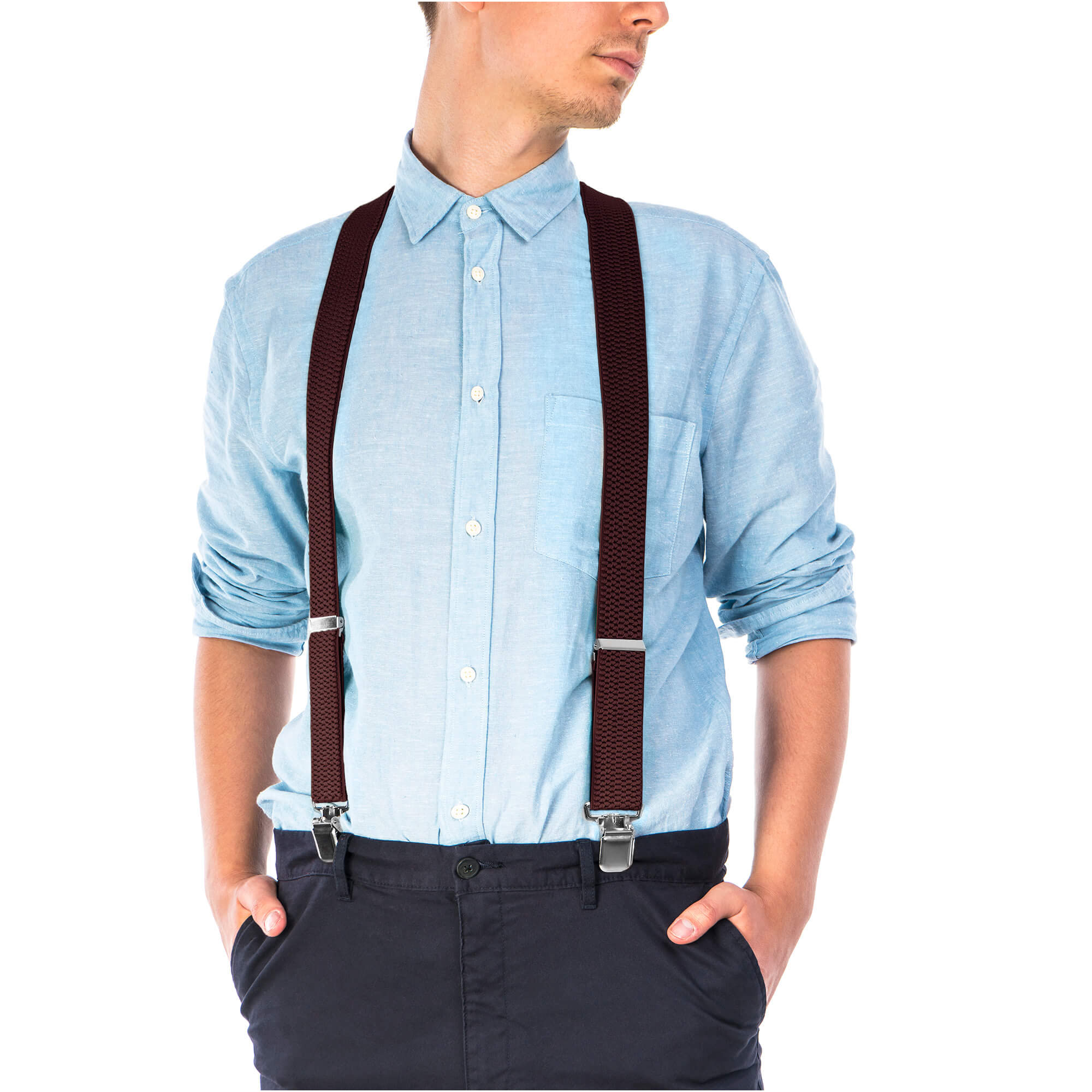 MOCNE SZEROKIE SZELKI MĘSKIE DO SPODNI 14 KOLORÓW Materiał dominujący guma