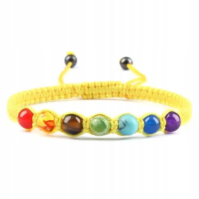 

Bransoletka na sznurku 7 czakr energetyczna Yoga