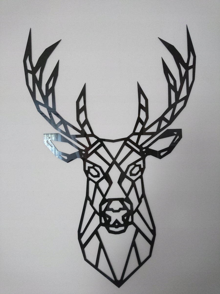 Dekoracja ścienna A48 JELEŃ 60x39 cm obraz Szerokość produktu 39 cm