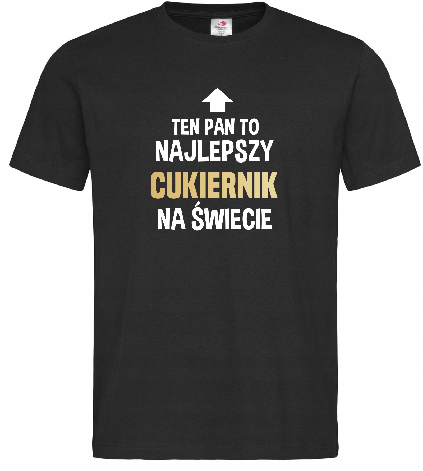

koszulka Najlepszy Cukiernik z nadrukiem zabawna M