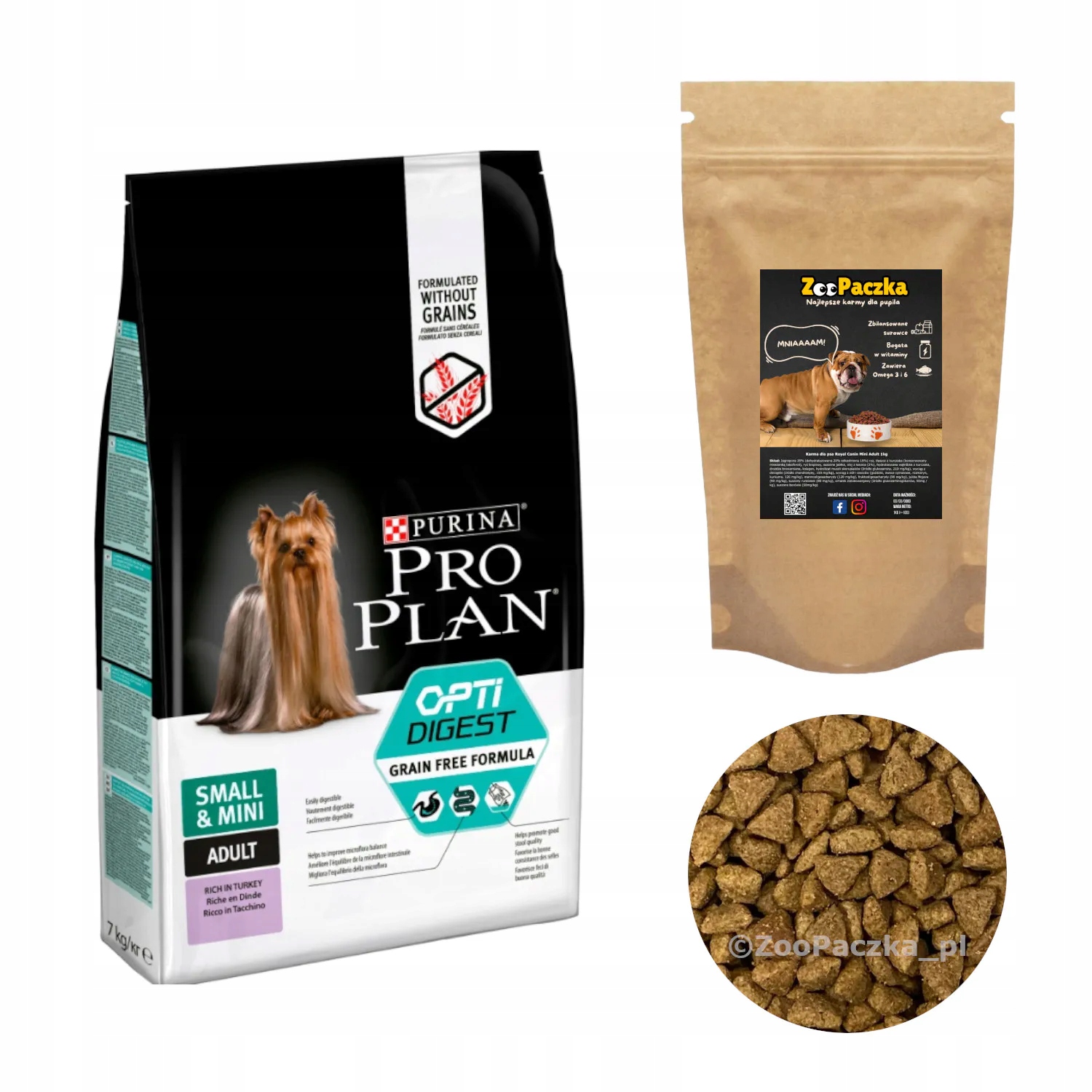 Purina Pro Plan Adult Small & Mini Sensitive Digestion 1kg | karma na ...