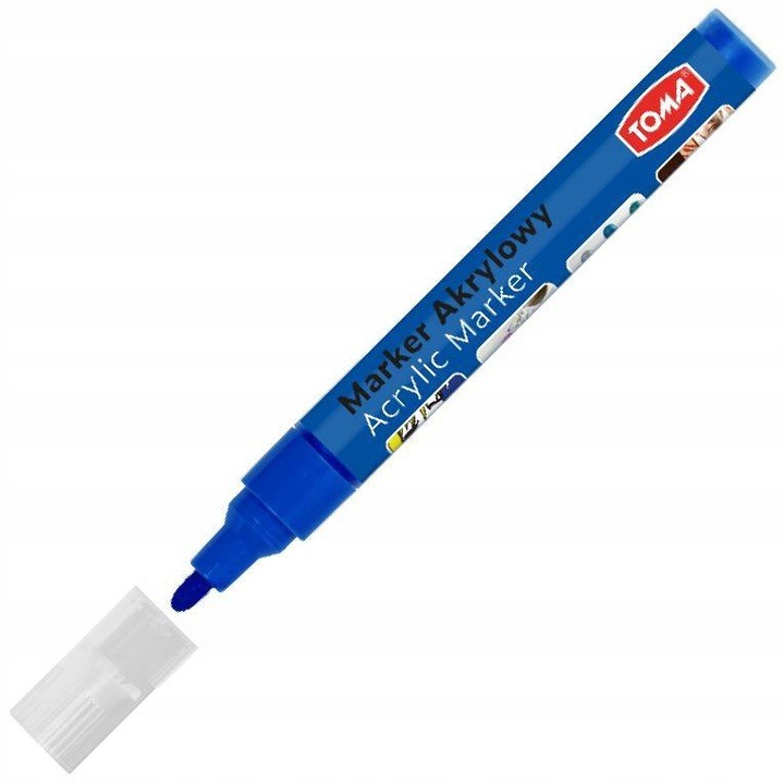

Marker akrylowy Niebieski 2,5 mm TO-402 Toma