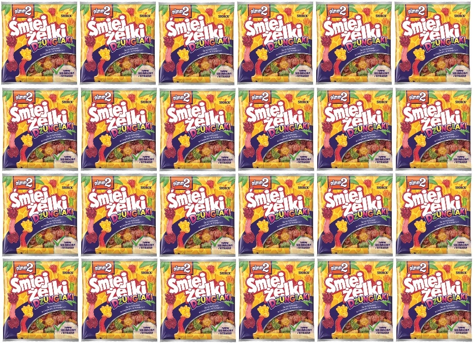 24x 90g NIMM2 Śmiejżelki Dżunglaki Karton