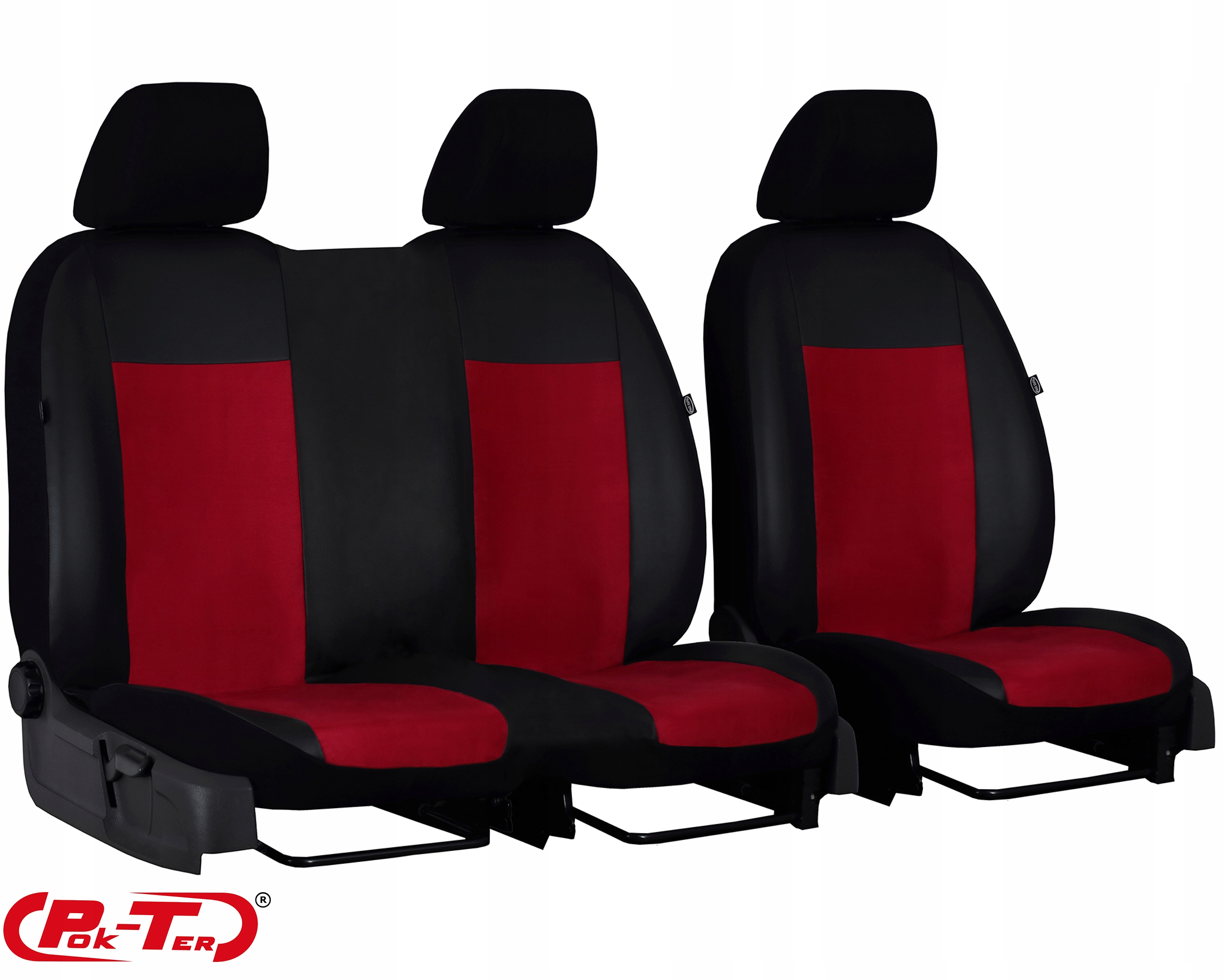 POKROWCE MIAROWE ALICANTE SAMOCHODOWE NA FOTELE do RENAULT KANGOO III 2+1 Rodzaj Dedykowane