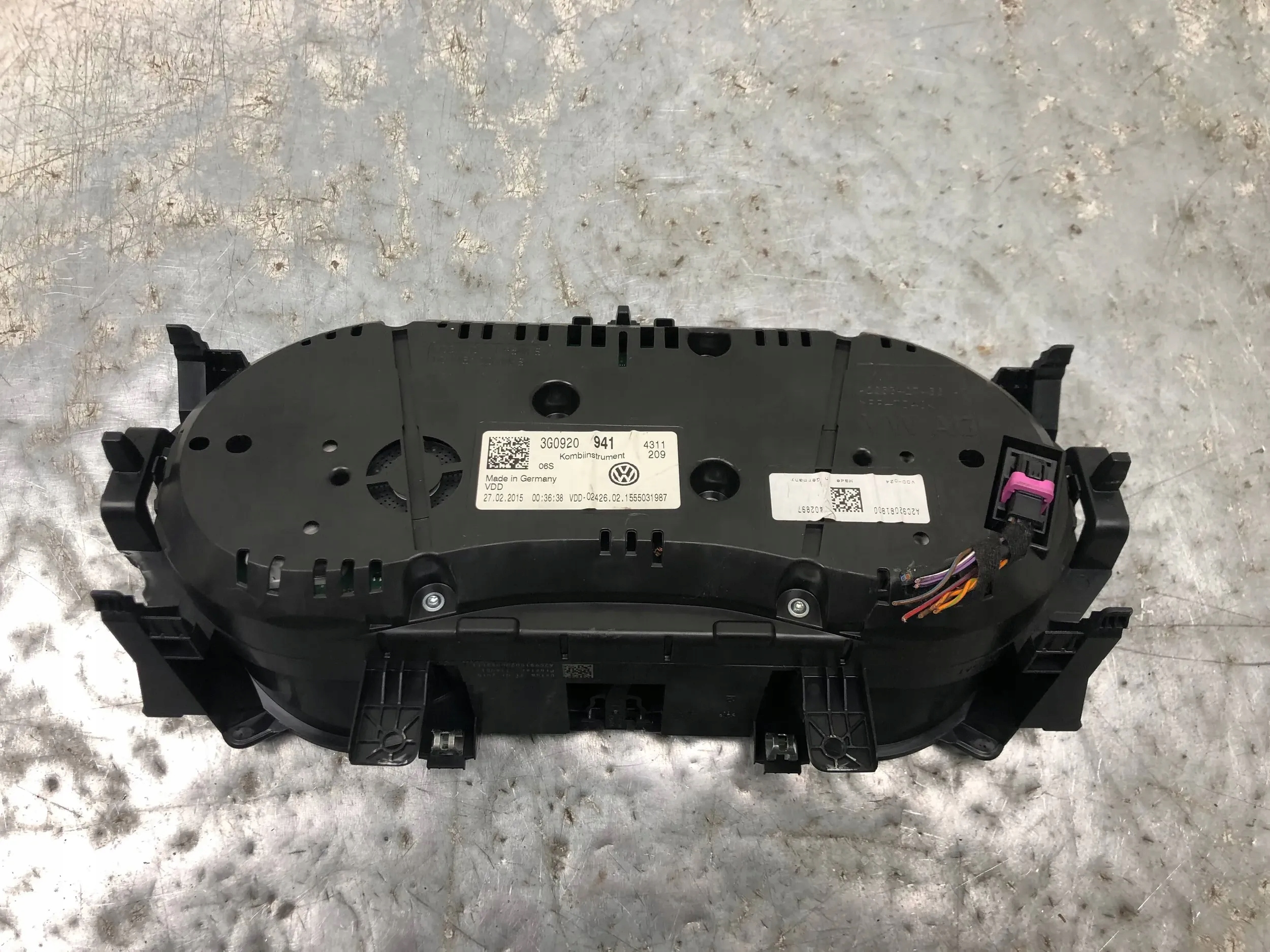 dials dials VW PASSAT B8 3G0920941 UK