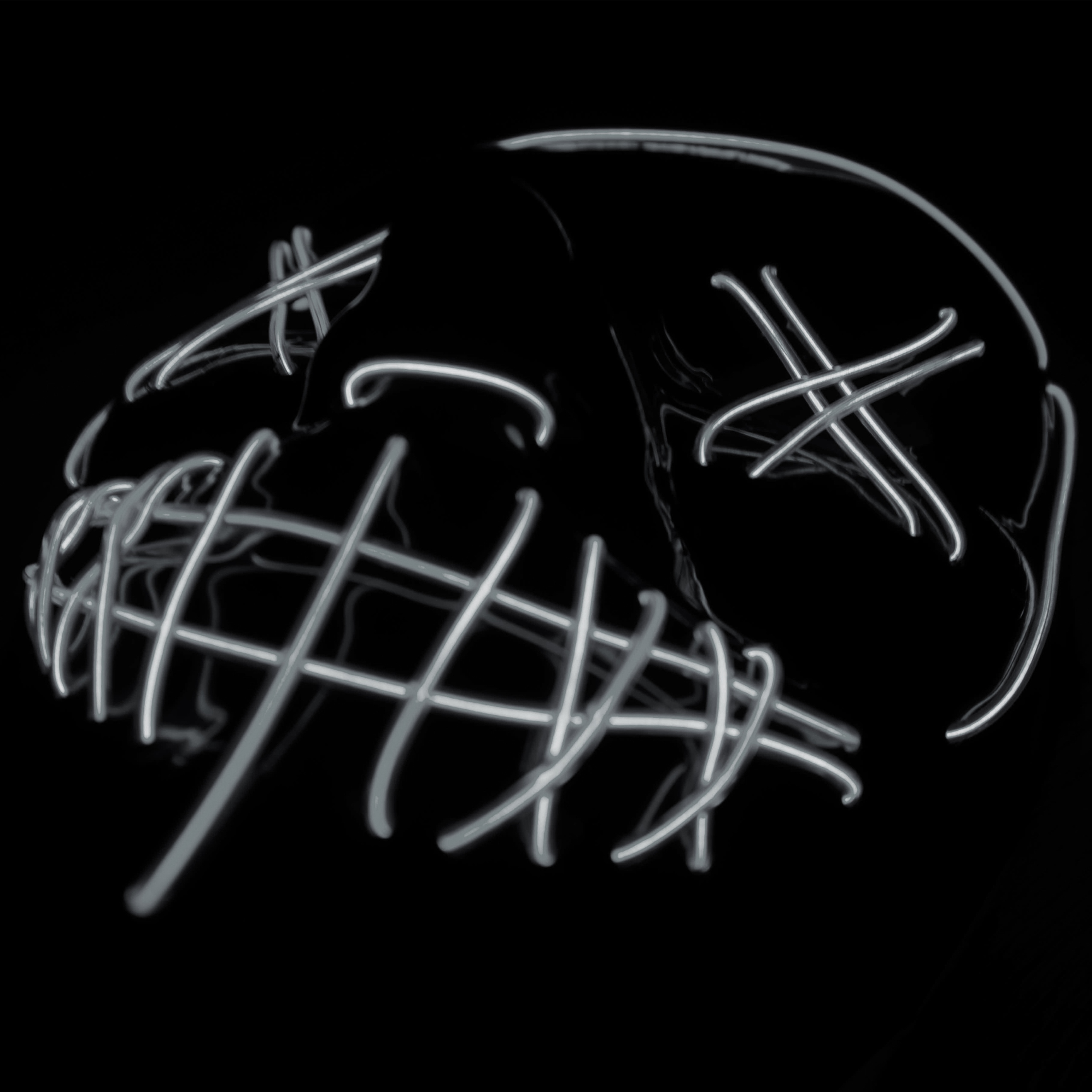 MASKA LED ŚWIECĄCA LEDOWA HALLOWEEN IMPREZA PURGE Postać/temat inny