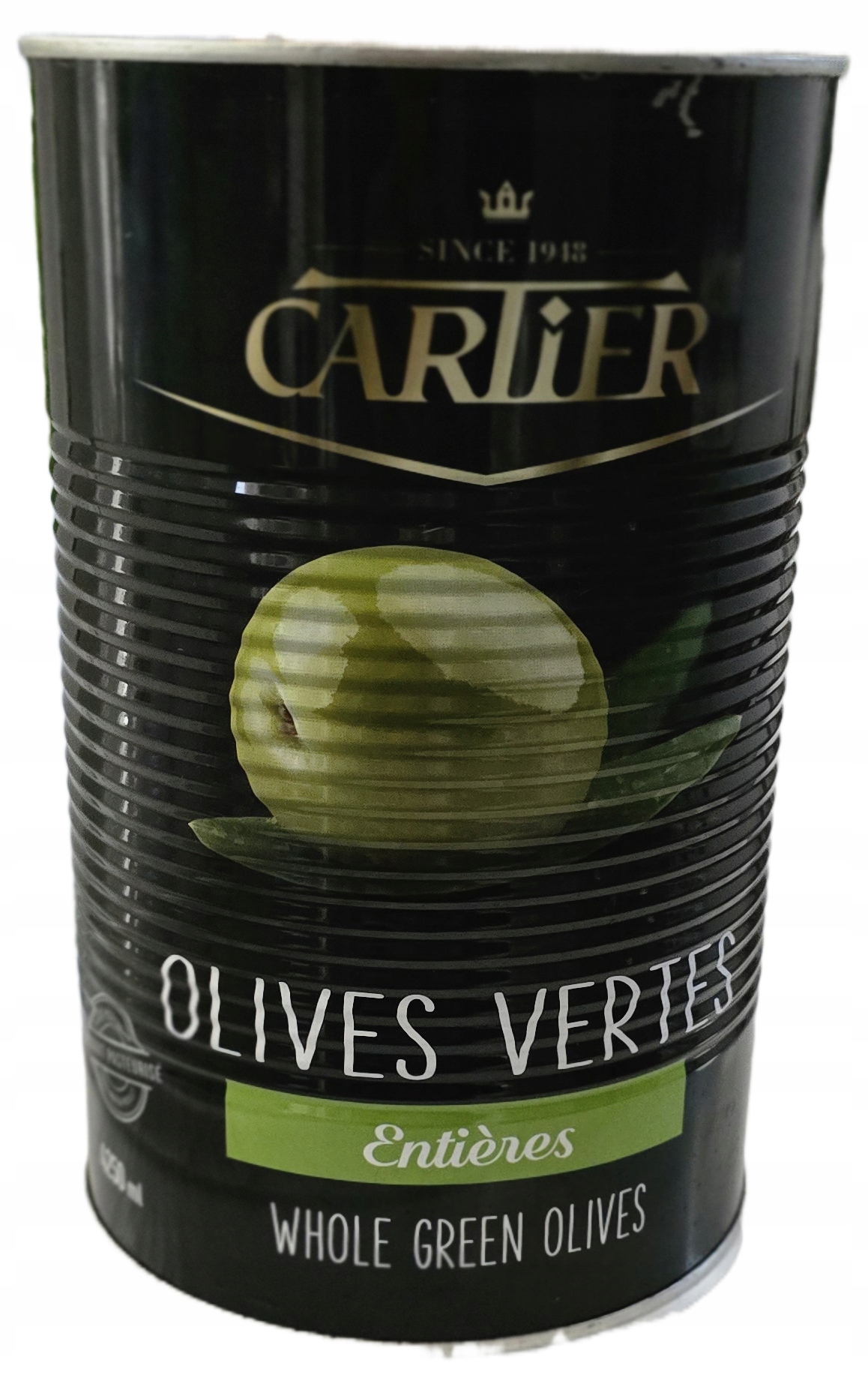 Oliwki Zielone Całe Puszka 4,2kg