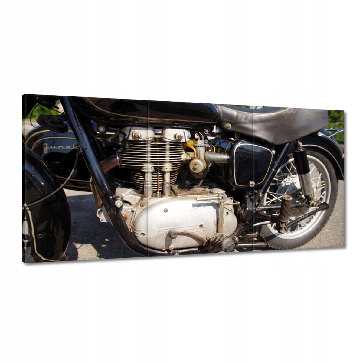 Obrazy 180x90 Junak Historický motocykel