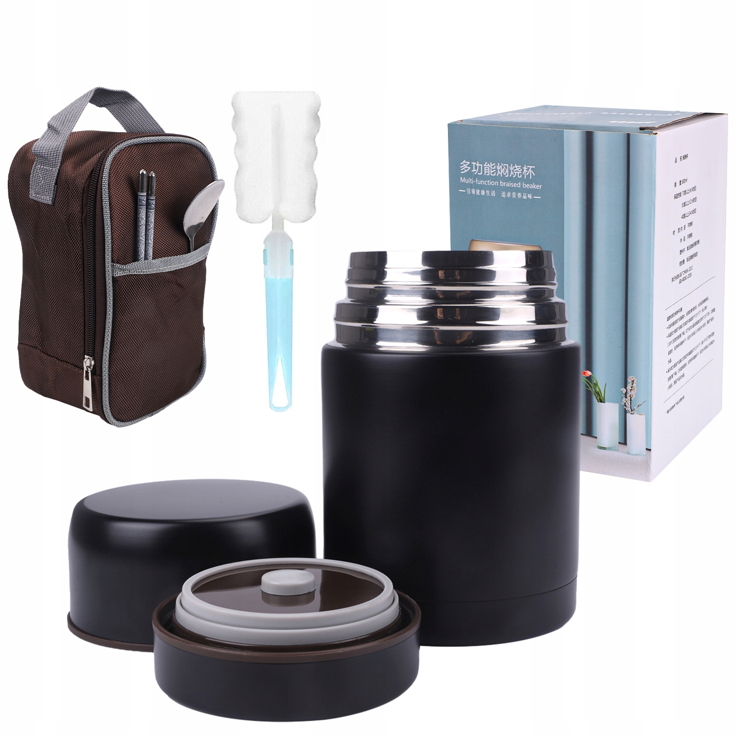 Obiadwy Termos 800ML Termos Zawiesiną Technologia Izolacji Nierdzewna Stal