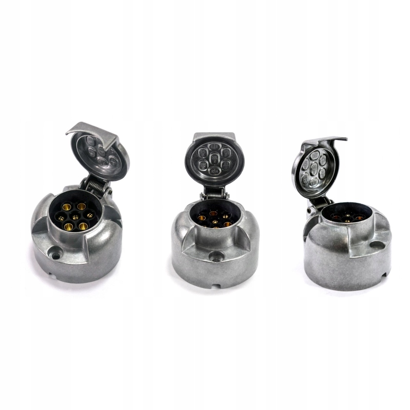 

Gniazdo Przyczepki 7 Pin 12V Metalowe 1SZT. Mocne